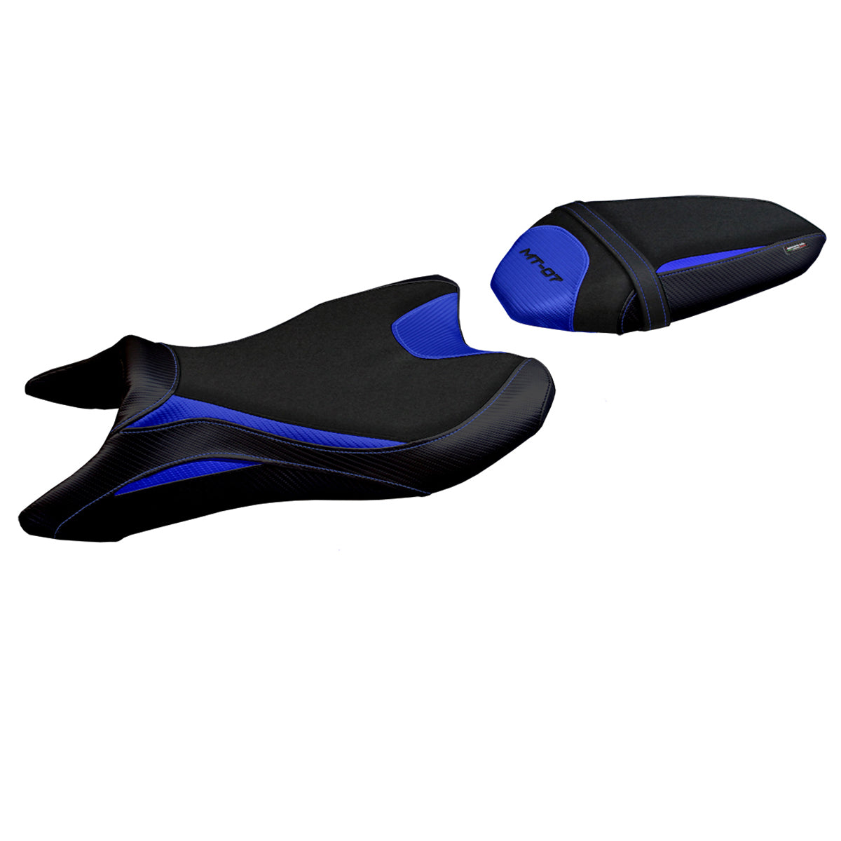 Tappezzeria Italia Yamaha MT-07 FZ07 2018-2024 Seat Cover Ultragrip in Blue