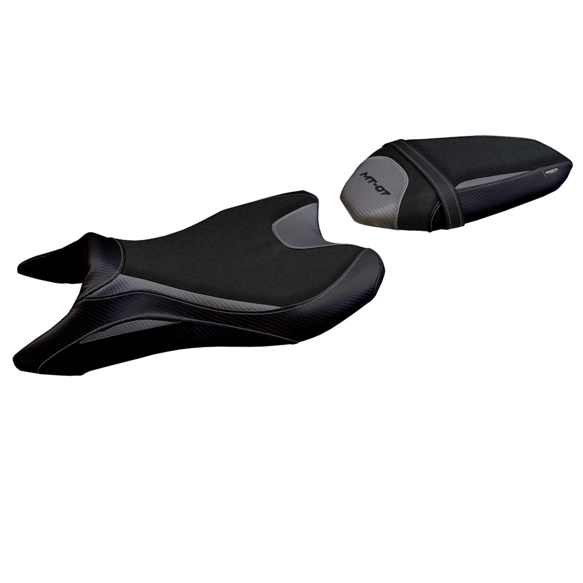 Tappezzeria Italia Yamaha MT-07 FZ07 2018-2024 Seat Cover Ultragrip in Grey