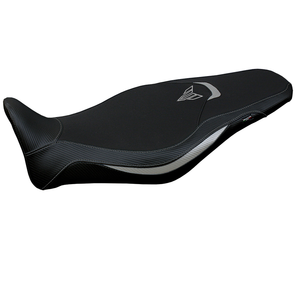 Tappezzeria Italia Yamaha MT-09 FZ09 2021-2023 Seat Cover in Silver and Black