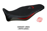 Tappezzeria Italia Yamaha MT-09 FZ09 2021-2023 Seat Cover in Red, Grey and Black