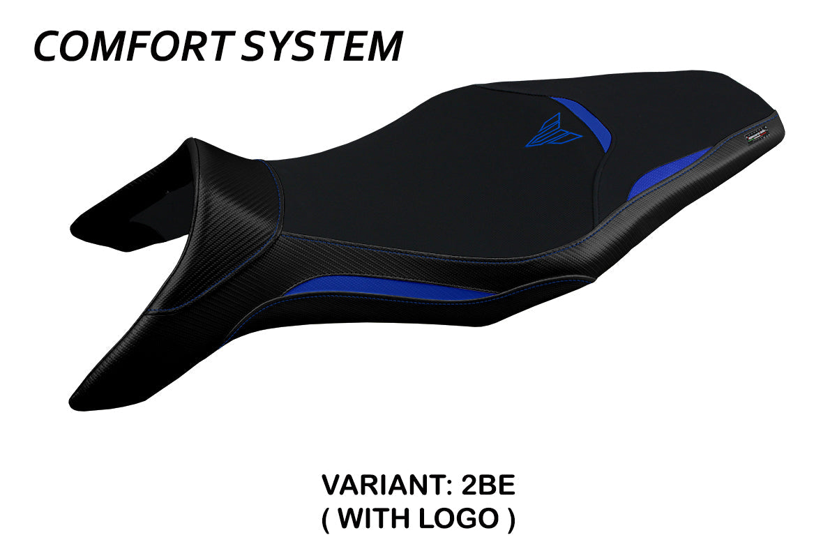Tappezzeria Italia Yamaha MT-09 FZ09 2013-2020 Seat Cover Comfort in Blue