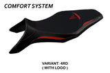 Tappezzeria Italia Yamaha MT-09 FZ09 2013-2020 Seat Cover Comfort in Red
