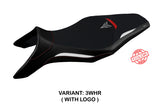 Tappezzeria Italia Yamaha MT-09 FZ09 2013-2020 Seat Cover in White and Red
