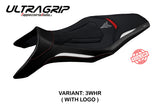 Tappezzeria Italia Yamaha MT-09 FZ09 2013-2020 Seat Cover Ultragrip in White and Red