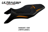 Tappezzeria Italia Yamaha MT-09 FZ09 2013-2020 Seat Cover Ultragrip in Orange