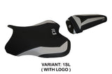 Tappezzeria Italia Yamaha YZF R1 2015-2025 Seat Cover in Silver and Black