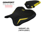 Tappezzeria Italia Yamaha YZF R1 2015-2025 Seat Cover Comfort in Yellow