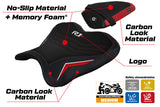Tappezzeria Italia Yamaha YZF R1 2015-2025 Seat Cover Comfort in Red and White SE