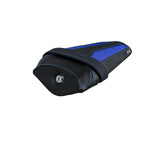 Tappezzeria Italia Yamaha YZF R1M 2015-2025 Rear Seat Cover Ultragrip in Blue and Black
