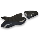 Tappezzeria Italia Yamaha YZF R1 2007-2008 Seat Cover Ultragrip in Silver and Black