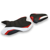 Tappezzeria Italia Yamaha YZF R1 2007-2008 Seat Cover Ultragrip in White, Red and Black SE
