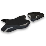 Tappezzeria Italia Yamaha YZF R1 2007-2008 Seat Cover in Silver and Black