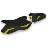 Tappezzeria Italia Yamaha YZF R1 2007-2008 Seat Cover in Yellow and Black