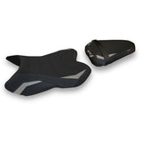 Tappezzeria Italia Yamaha YZF R1 2007-2008 Seat Cover Comfort in Silver and Black