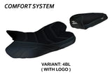 Tappezzeria Italia Yamaha YZF R1 2009-2014 Seat Cover Comfort in Black