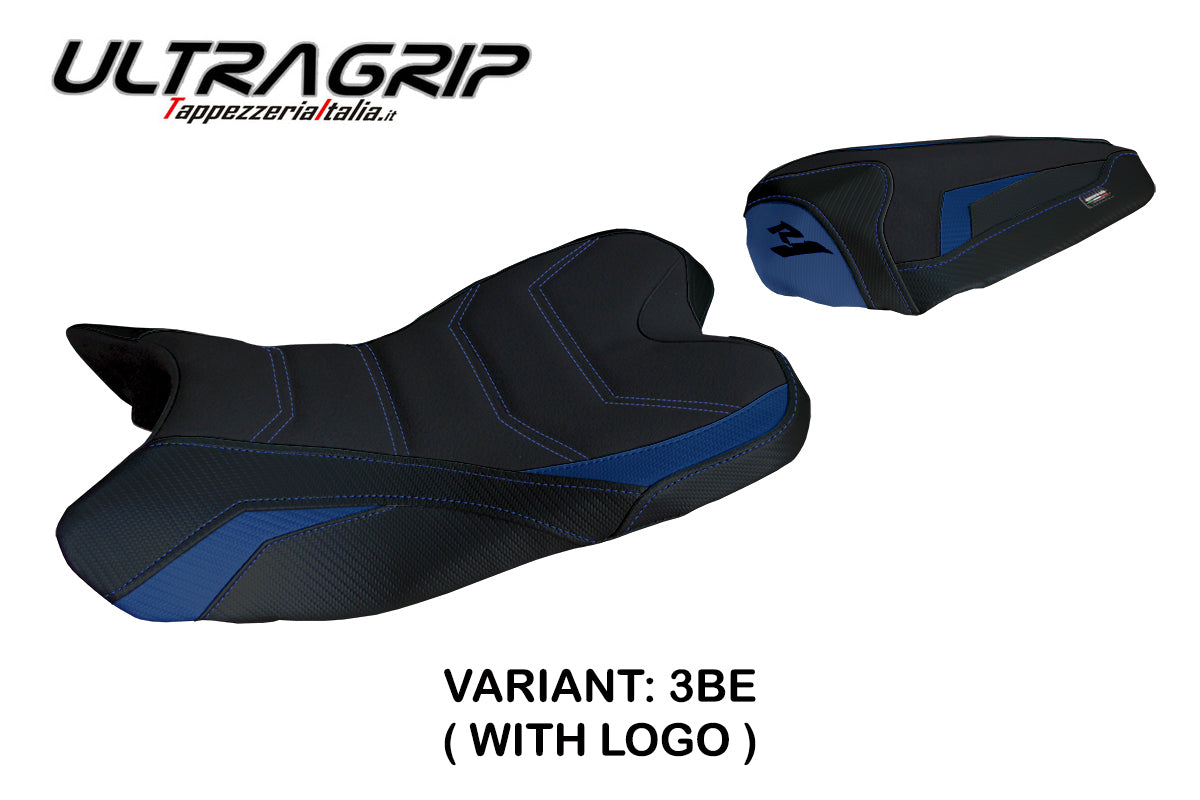 Tappezzeria Italia Yamaha YZF R1 2009-2014 Seat Cover Ultragrip in Blue