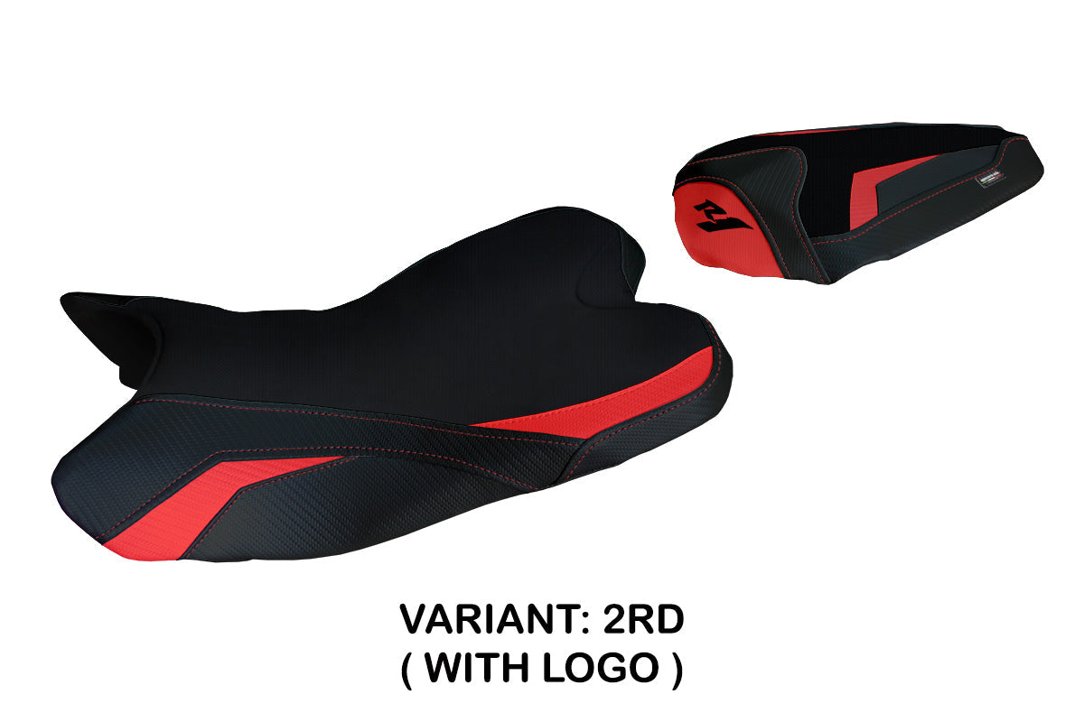 Tappezzeria Italia Yamaha YZF R1 2009-2014 Seat Cover in Red and Black