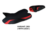 Tappezzeria Italia Yamaha YZF R1 2009-2014 Seat Cover in Red and Black