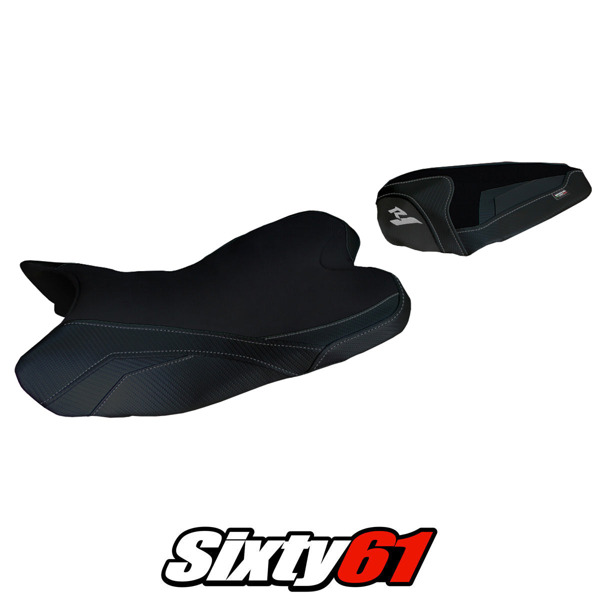 Tappezzeria Italia Yamaha YZF R1 2009-2014 Seat Cover in Black