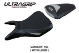 Tappezzeria Italia Yamaha YZF R3 2015-2024 Seat Cover Ultragrip in Silver