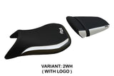 Tappezzeria Italia Yamaha YZF R6 2003-2005 Seat Cover in White and Black