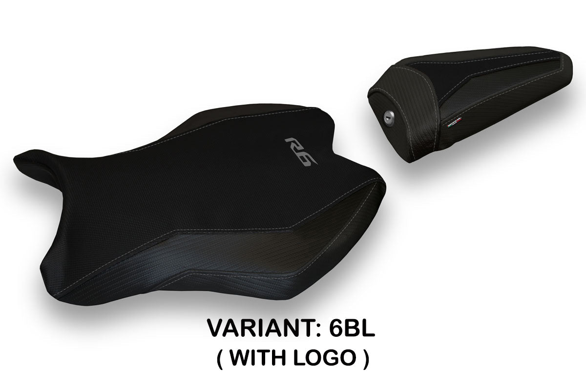 Tappezzeria Italia Yamaha YZF R6 2017-2025 Seat Cover in Black