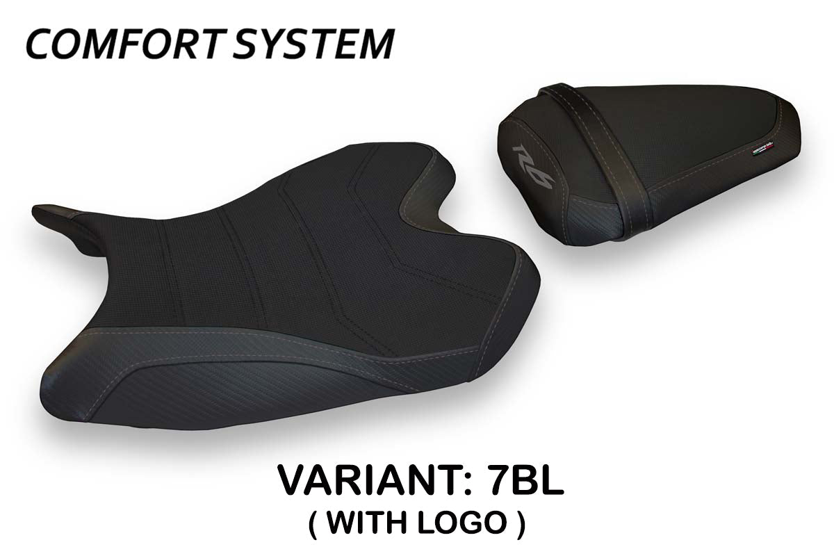 Yamaha YZF R6 2008-2016 Seat Cover Tappezzeria Italia Comfort in Black