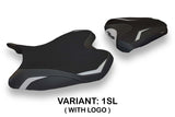 Tappezzeria Italia Yamaha YZF R6 2008-2016 Seat Cover in Silver and Black