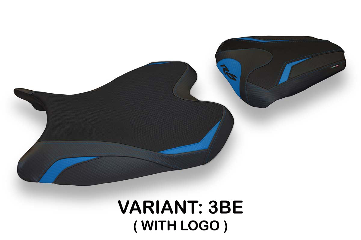 Tappezzeria Italia Yamaha YZF R6 2008-2016 Seat Cover in Blue and Black