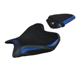 Tappezzeria Italia Yamaha YZF R7 2021-2025 Seat Cover Comfort in Blue and Black