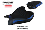 Tappezzeria Italia Yamaha YZF R7 2021-2025 Seat Cover Comfort in Blue and Black
