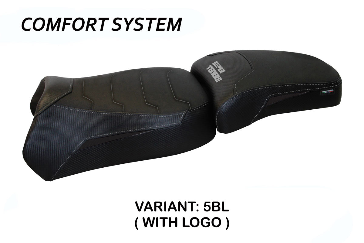 Tappezzeria Italia Yamaha Super Tenere 1200 2010-2020 Seat Cover Comfort in Black
