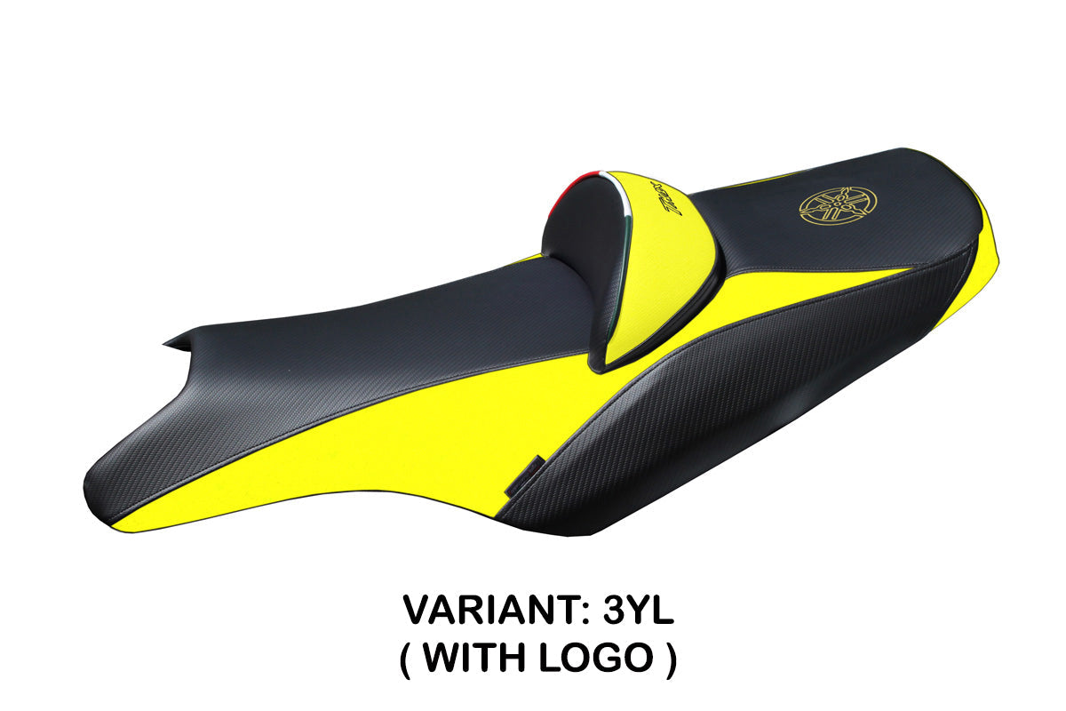 Tappezzeria Italia Yamaha T-Max 2008-2016 Seat Cover in Yellow and Black