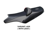 Tappezzeria Italia Yamaha T-Max 2008-2016 Seat Cover in Grey and Black