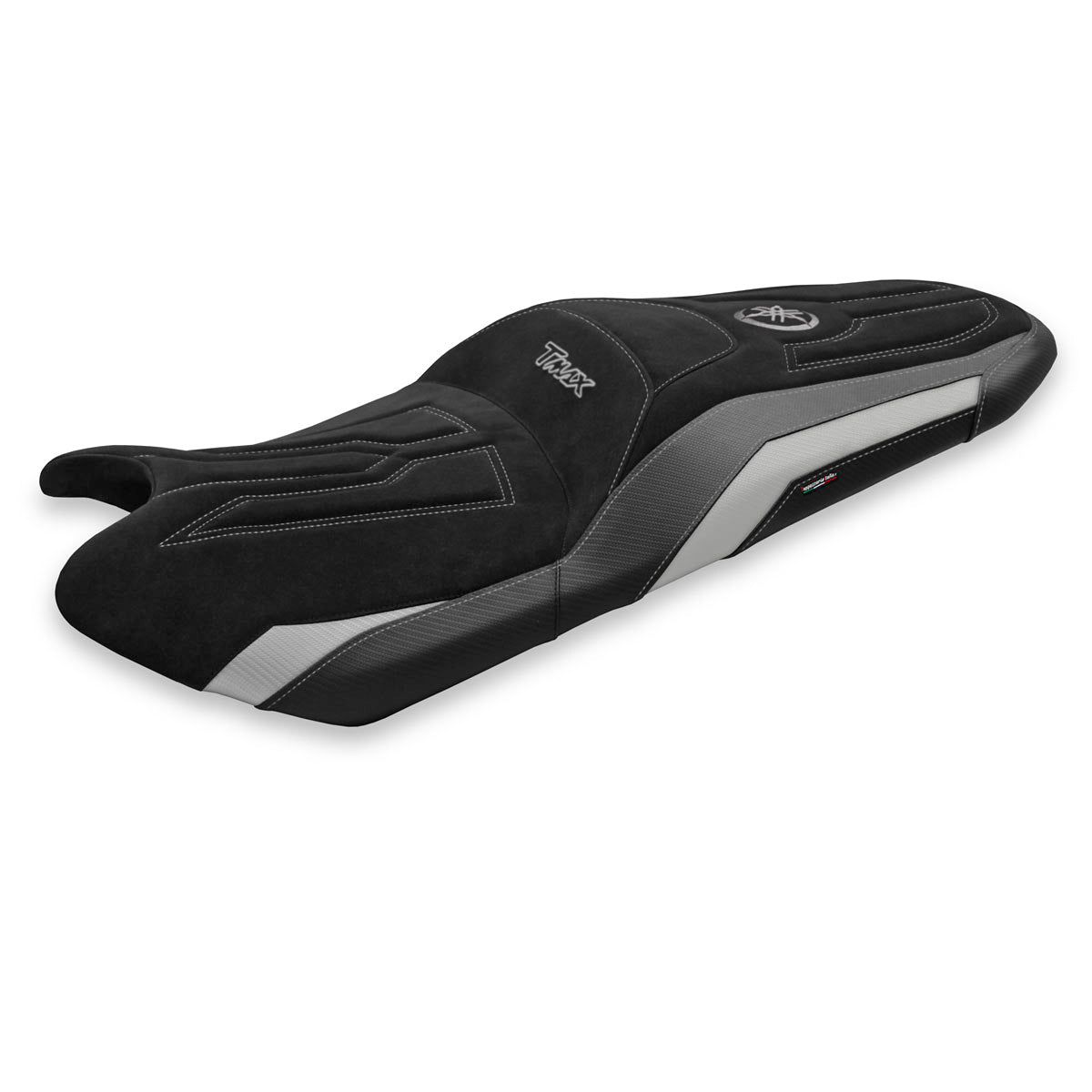 Tappezzeria Italia Yamaha T-Max 530 560 2017-2021 Seat Cover in Velvet Silver