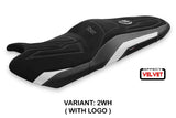 Tappezzeria Italia Yamaha T-Max 530 560 2017-2021 Seat Cover in Velvet White