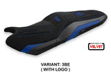Tappezzeria Italia Yamaha T-Max 530 560 2017-2021 Seat Cover in Velvet Blue