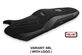 Tappezzeria Italia Yamaha T-Max 530 560 2017-2021 Seat Cover in Velvet Black