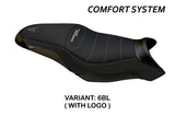 Tappezzeria Italia Yamaha Tracer 700 2021-2025 Seat Cover Comfort in and Black