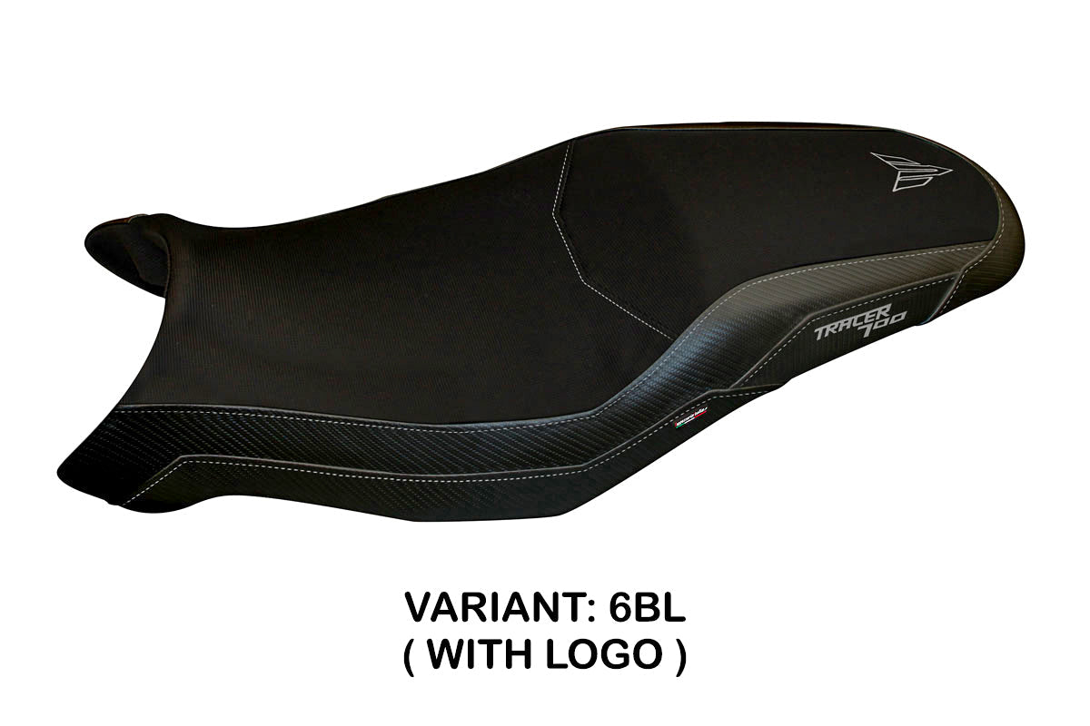 Tappezzeria Italia Yamaha Tracer 700 2021-2025 Seat Cover in Black