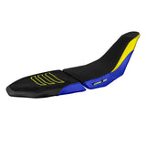 Tappezzeria Italia Yamaha Tenere 700 Raid 2022-2025 Seat Cover Comfort Ultragrip in Black and Yellow