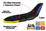 Tappezzeria Italia Yamaha Tenere 700 Raid 2022-2025 Seat Cover Comfort Ultragrip in Yellow and Black