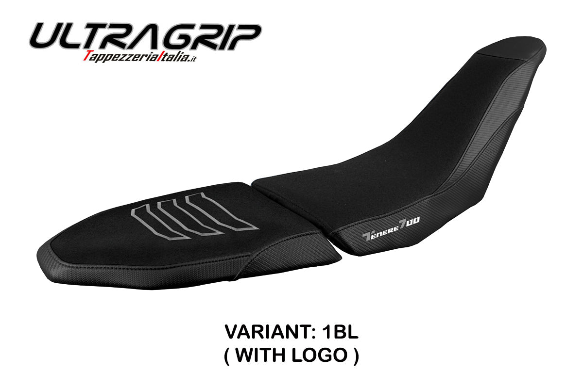 Tappezzeria Italia Yamaha Tenere 700 Raid 2022-2025 Seat Cover Ultragrip in Black