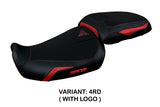 Tappezzeria Italia Yamaha Tracer 9 9GT 2021-2024 Seat Cover in Red and Black