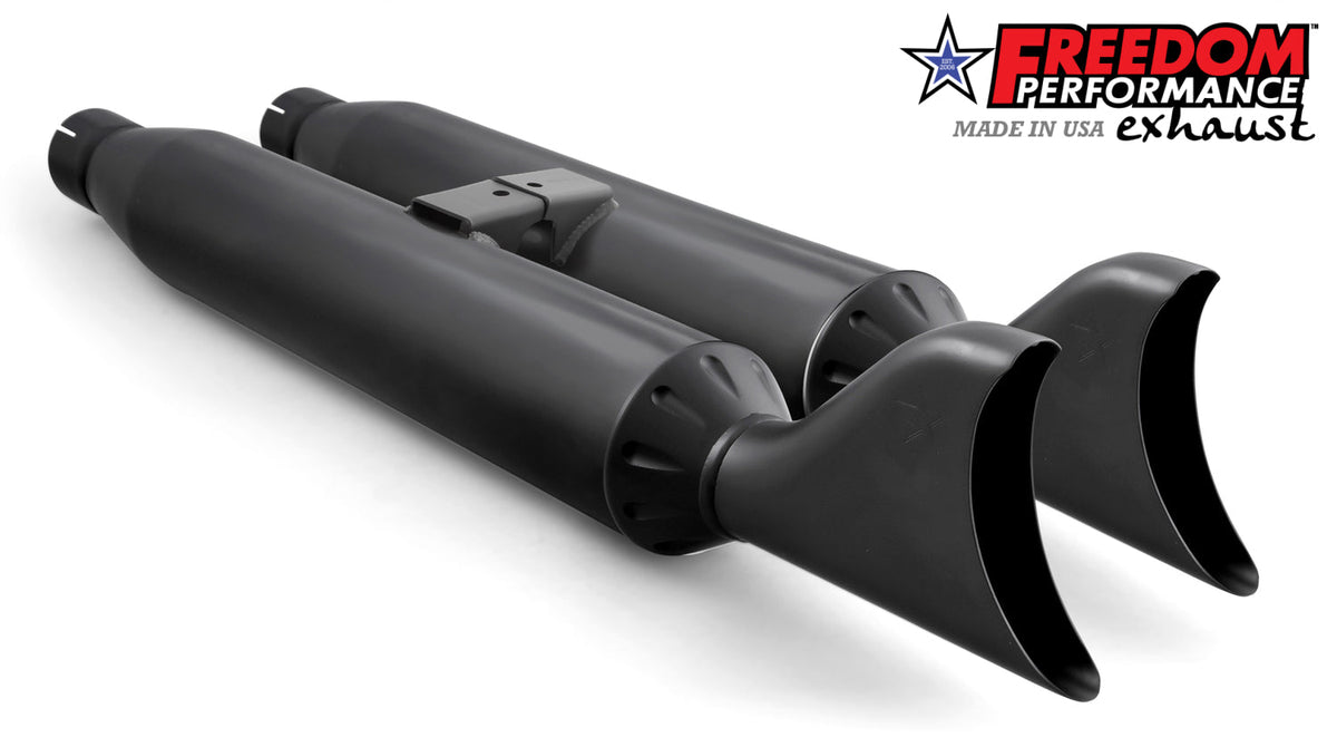 YAMAHA VENTURE/ROYAL STAR/TOUR DELUXE 1999-2014 SLIP-ONS check description for Quiet Baffles.
