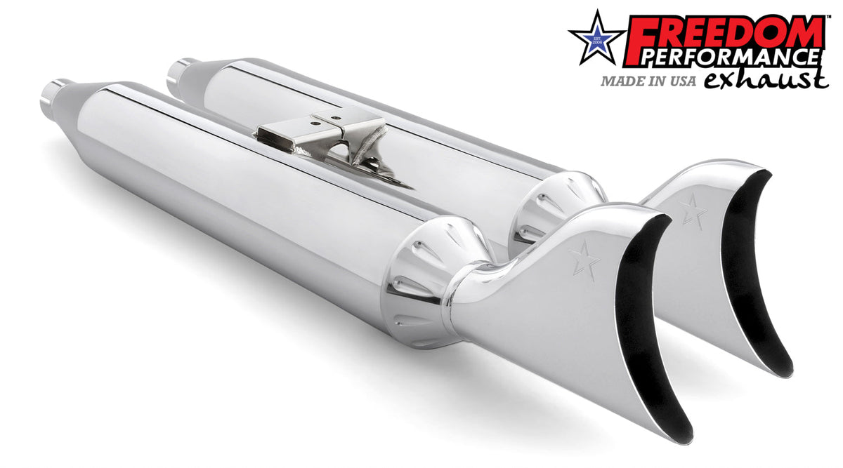 YAMAHA VENTURE/ROYAL STAR/TOUR DELUXE 1999-2014 SLIP-ONS check description for Quiet Baffles.