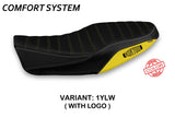 Tappezzeria Italia Yamaha XSR 700 2016-2020 Seat Cover Comfort in Yellow and White