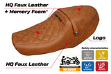 Tappezzeria Italia Yamaha XSR 900 2022-2025 Seat Cover Comfort in Vintage Brown