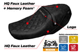 Tappezzeria Italia Yamaha XSR 900 2022-2025 Seat Cover Comfort in Vintage Black