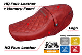 Tappezzeria Italia Yamaha XSR 900 2022-2025 Seat Cover Comfort in Vintage Red